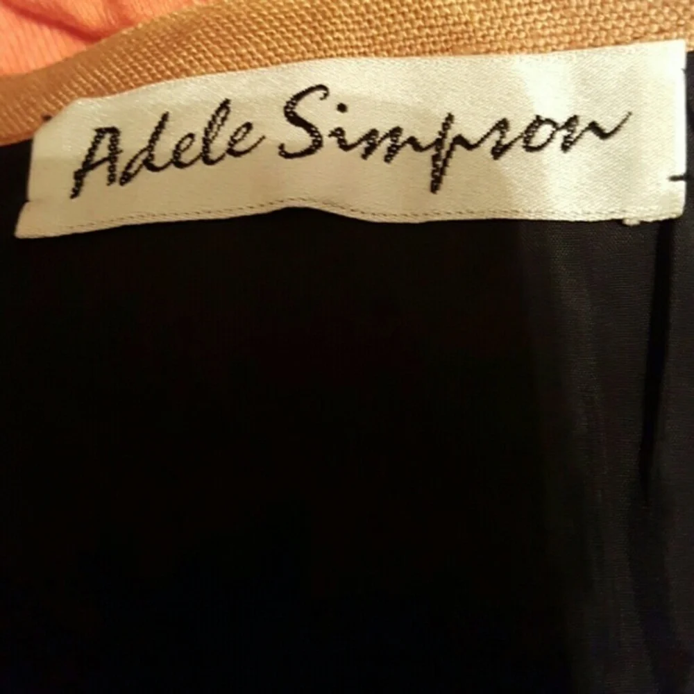 VTG Adele‎ Simpson dolman sleeve linen  jacket…